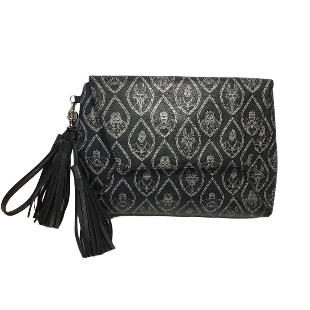Disney X Loungefly Black Villains Wristlet Clutch Handbag